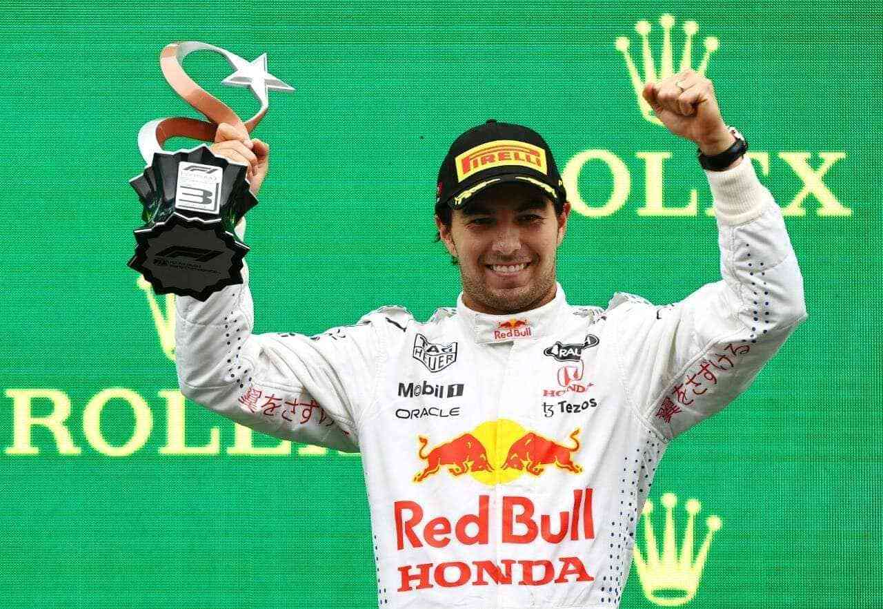 Sergio “Checo” Pérez obtiene podio en GP de Turquía de la F1