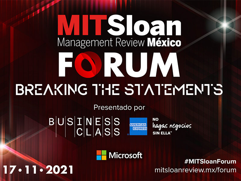Primera edición de MIT Sloan Forum: Breaking The Statements