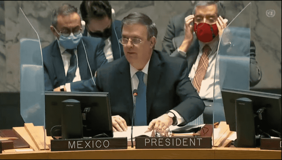 México encabeza debate sobre tráfico de armas en la ONU