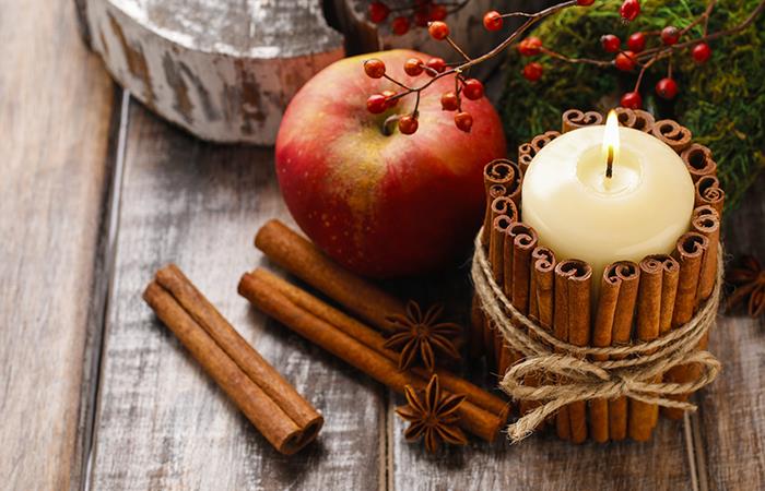 Cómo hacer velas de canela y manzana para  casa y cuáles son sus beneficios