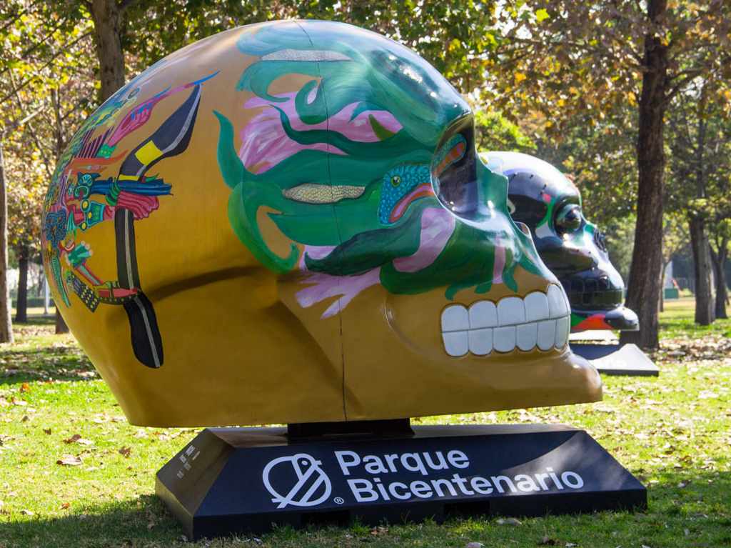 Disfruta 100 obras Monumentales de Mexicráneos en Parque Bicentenario