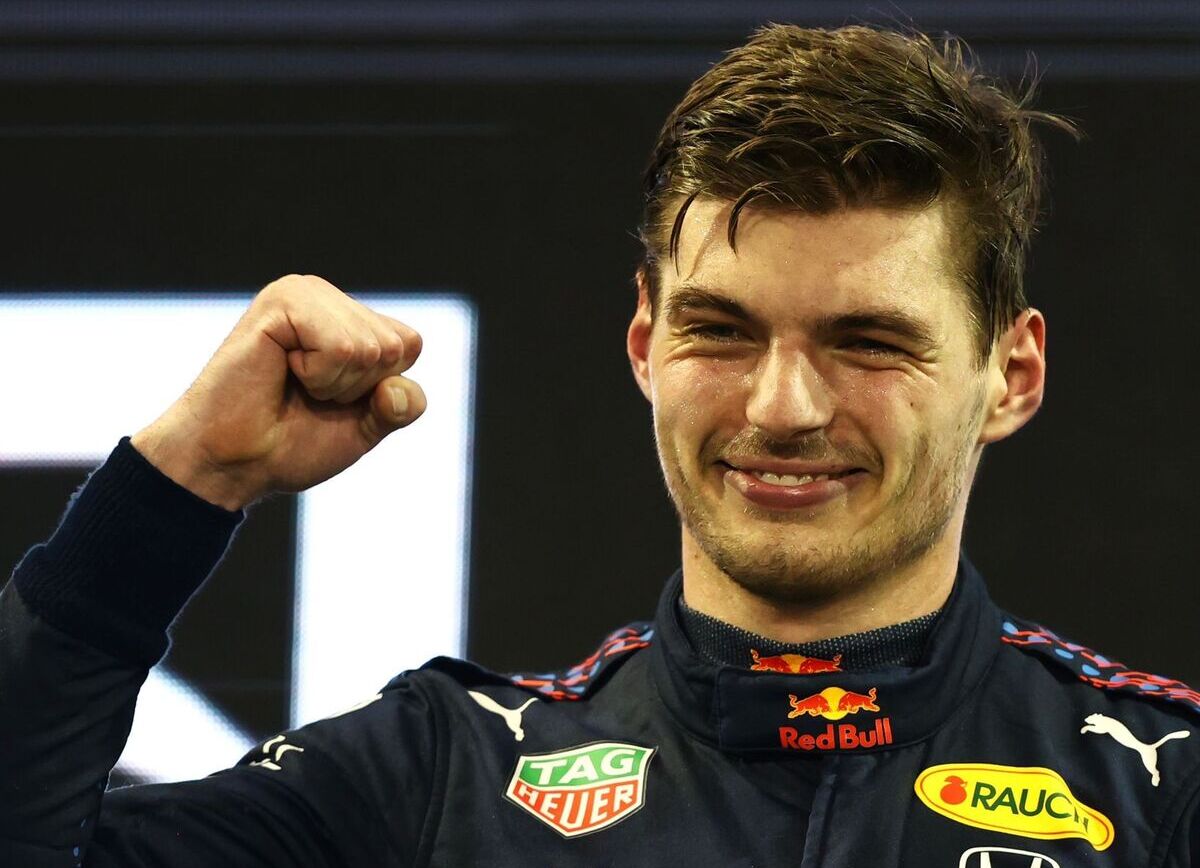 Max Verstappen usará el número 1 en su auto en 2022