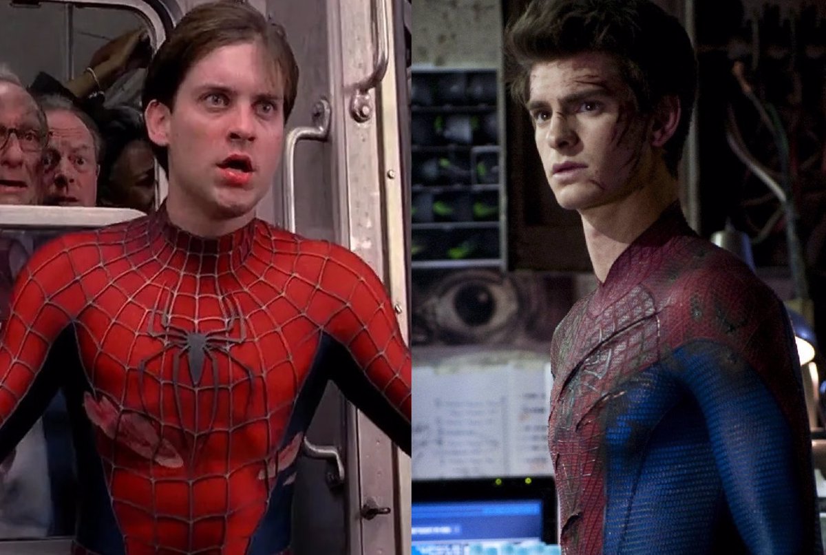 Andrew Garfield y Tobey Maguire fueron juntos a ver ‘Spider-Man: No Way Home’