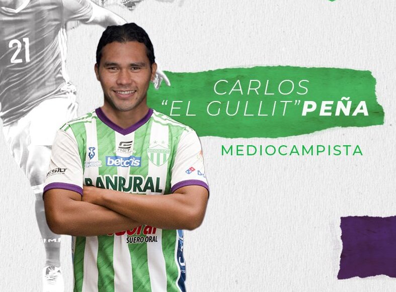 Carlos ‘Gullit’ Peña podría quedar como futbolista libre