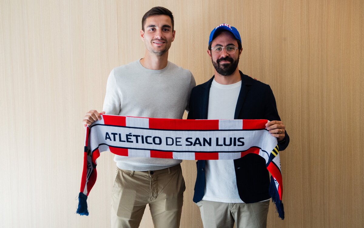 Unai Bilbao, en Atlético de San Luis hasta 2025