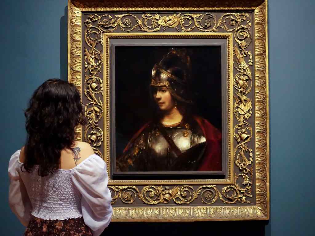 Rembrandt llega al MUNAL con Palas Atenea