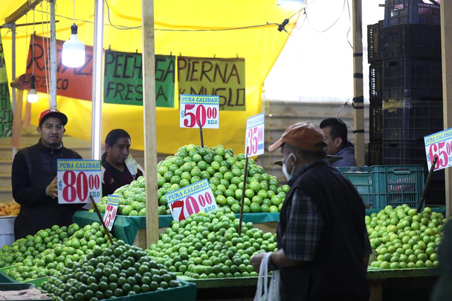 Inflación en México sube a 8.16 % en la primera quincena de julio