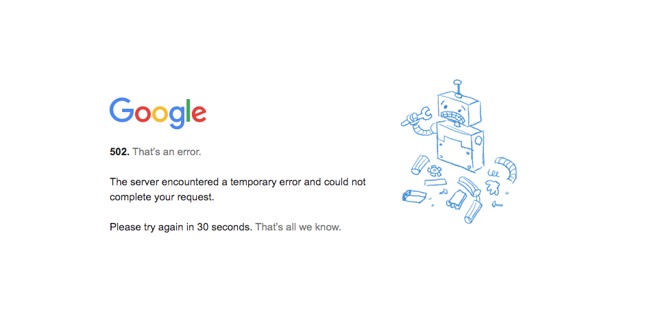 Usuarios reportan fallas en servicio de Google y YouTube