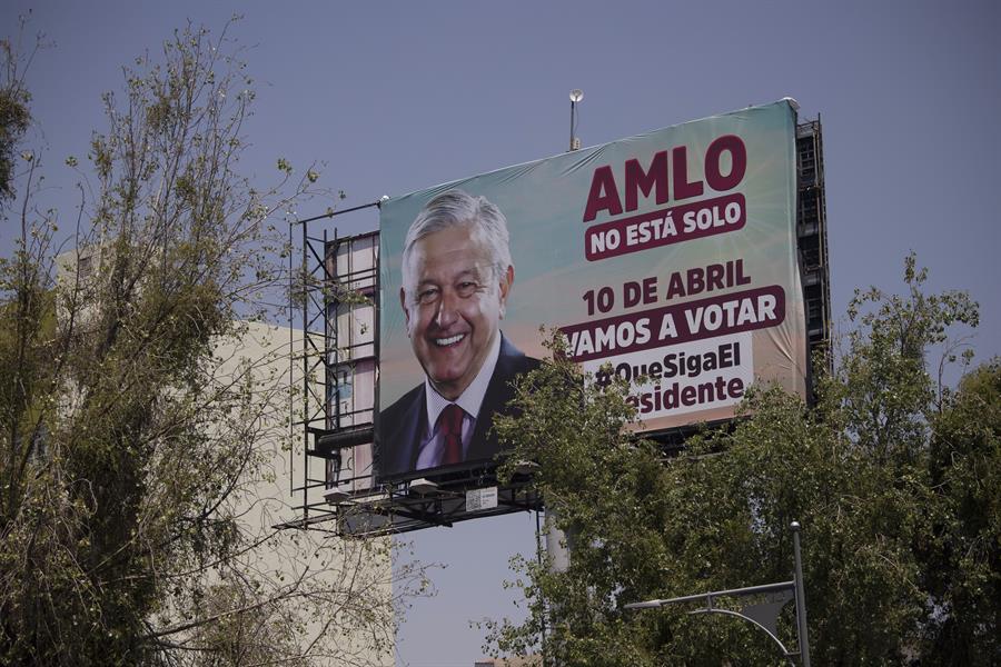 México se alista para la consulta de revocación de mandato de AMLO