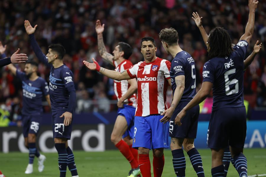 Atlético de Madrid 0(0)-(1)1 Manchester City: Resumen del partido de vuelta, cuartos de final de Champions League 21-22