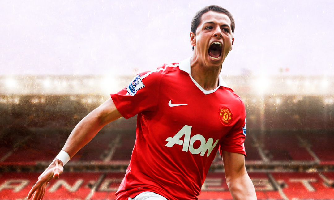‘Chicharito’ Hernández, máximo goleador latinoamericano de Manchester United