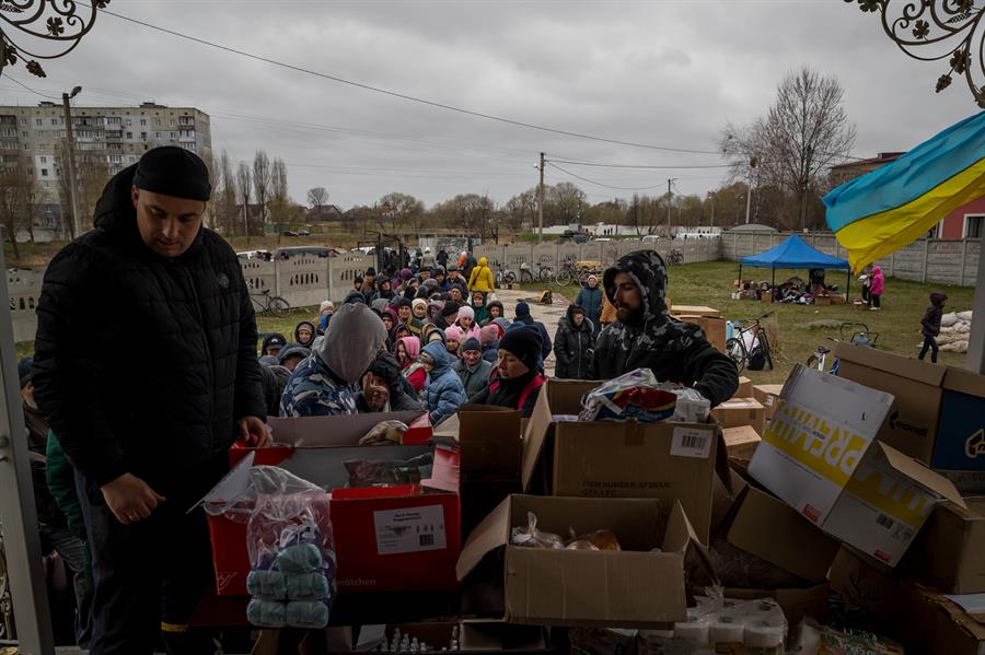 ONU: 6 millones de ucranianos necesitarán ayuda con alimentos y dinero