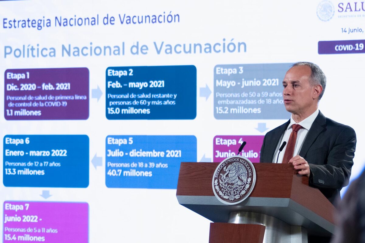 México iniciará campaña de vacunación contra COVID-19 en niños de 5 a 11 años