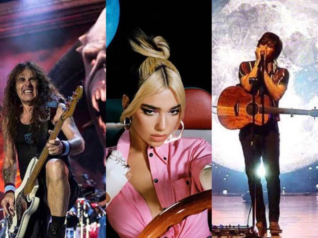 Cartelera conciertos de septiembre 2022: Dua Lipa, Iron Maiden y más