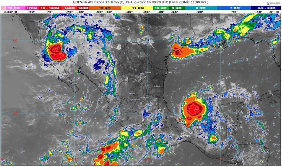 Alertan de posible depresión tropical en el  Golfo de México