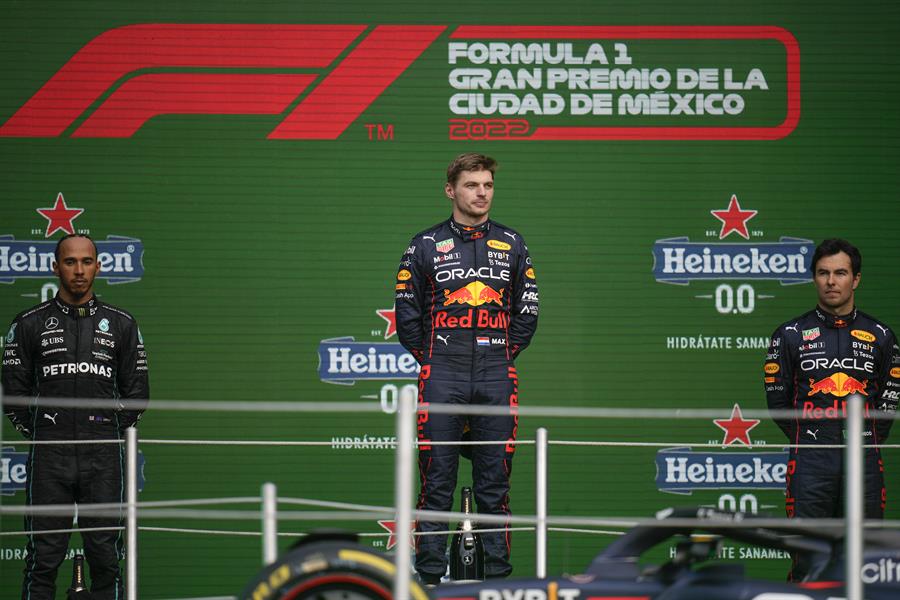 GP de México: Max Verstappen gana, ‘Checo’ Pérez consigue tercer lugar