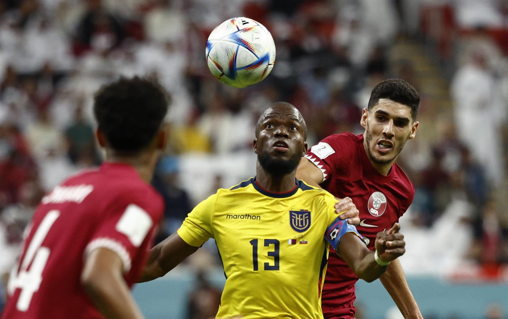 Qatar 2022: Enner Valencia inaugura el marcador del Mundial con una victoria 0-2 ante el anfitrión