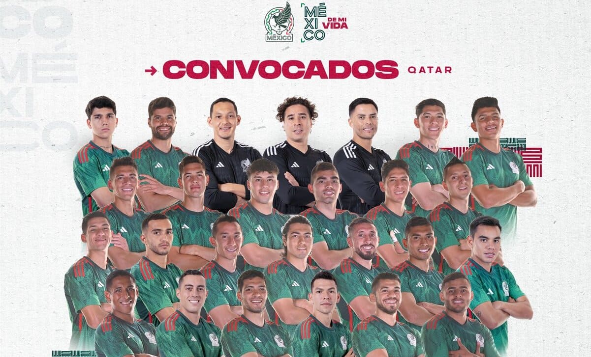 Qatar 2022: Ellos son los convocados de la Selección Mexicana para el Mundial