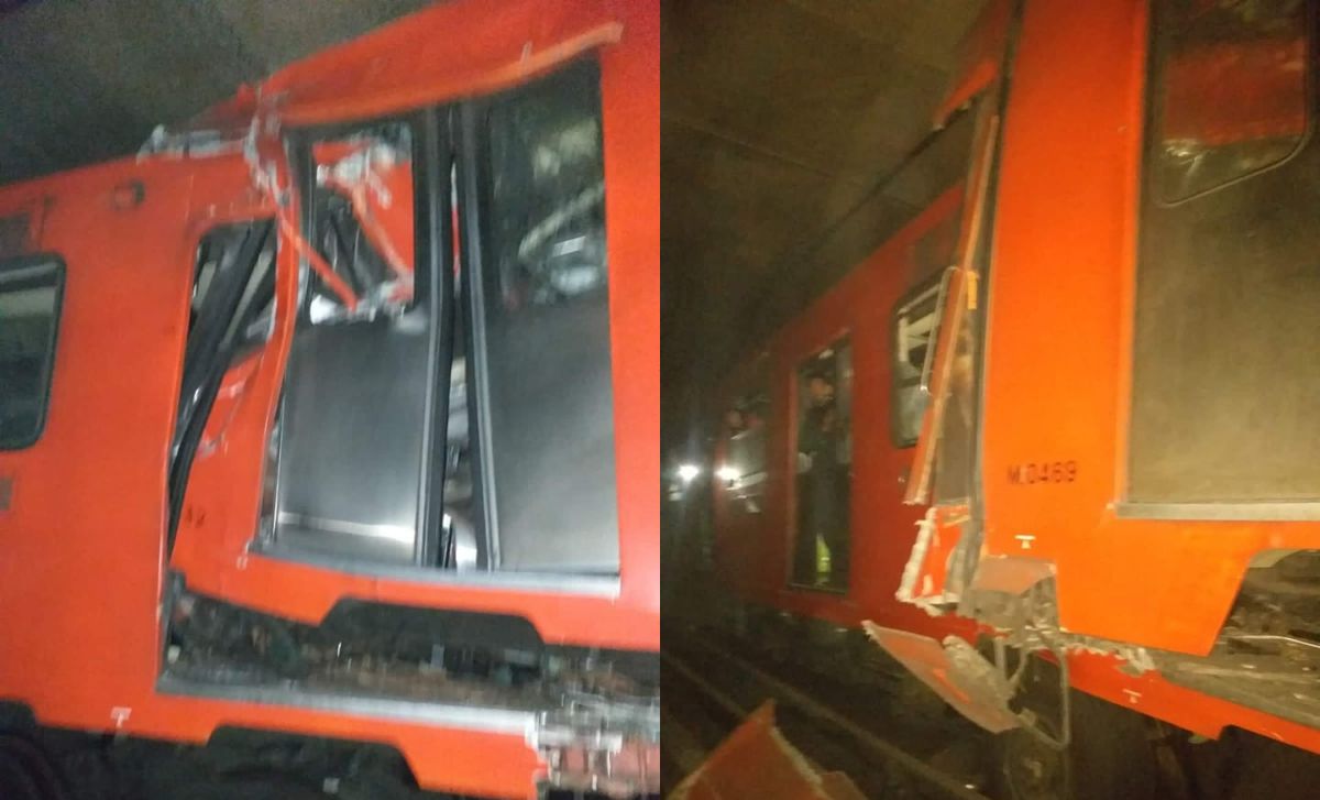 Choque de vagones en Línea 3 del Metro CDMX deja un muerto y 57 lesionados