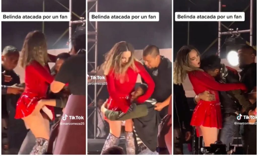 belinda-fan-se-abalanza-sobre-ella
