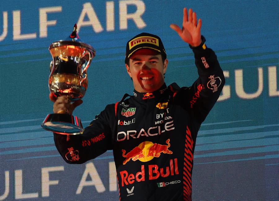 ‘Checo’ Pérez consigue segundo lugar en GP de Bahréin