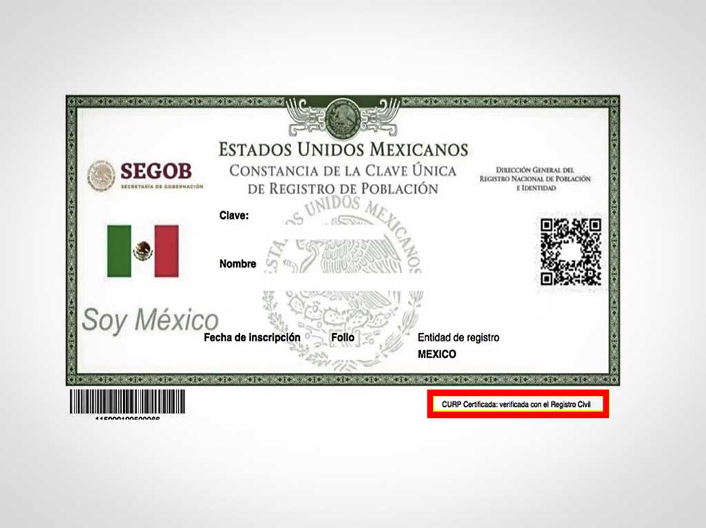 CURP certificada Cómo tramitarla paso a paso en México