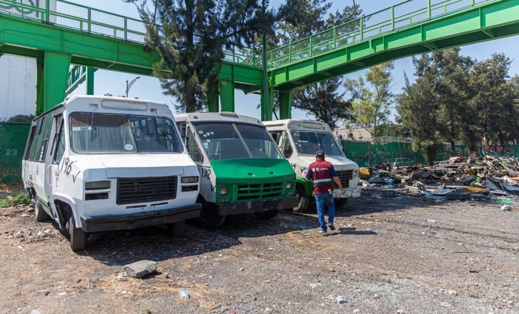 Microbuses no circularán en CDMX en 2024