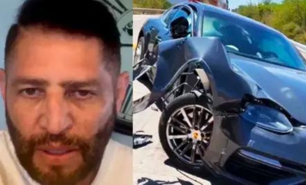 Pancho Barraza sufre aparatoso accidente automovilístico