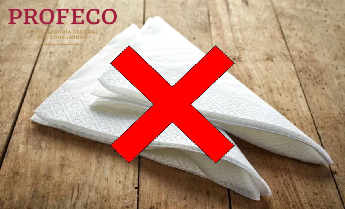 Cuáles son las peores marcas de servilletas para uso doméstico, según Profeco