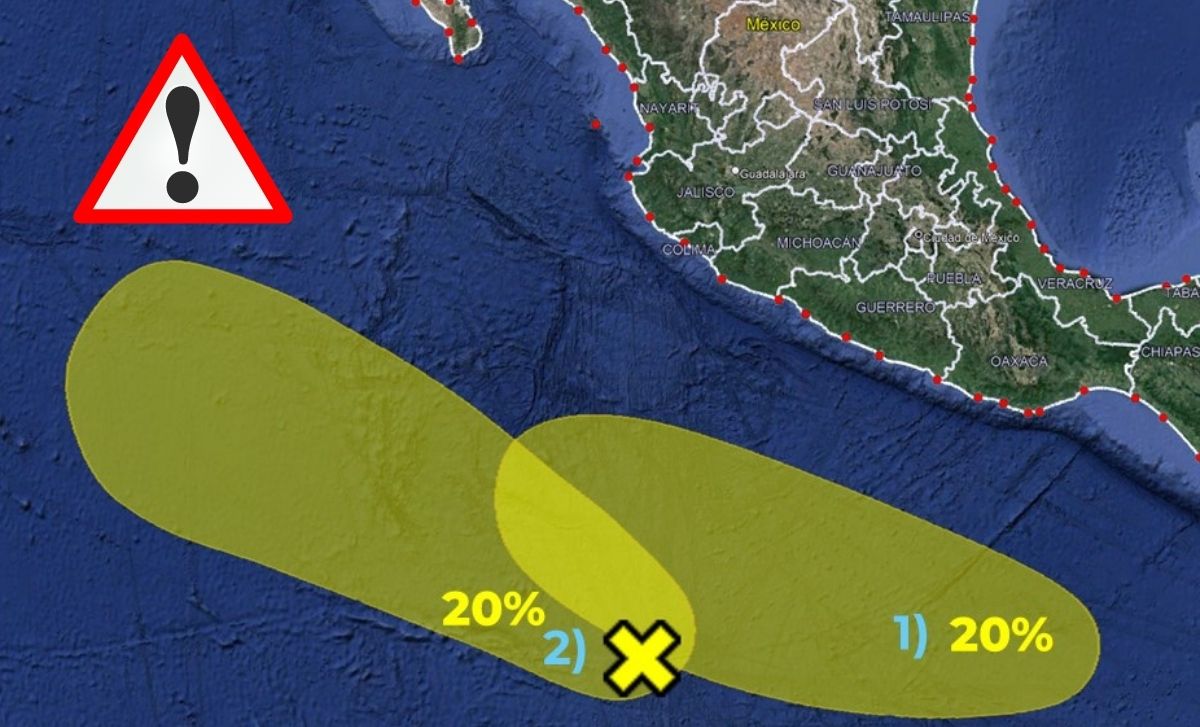 Acecha formación de primer ciclón tropical del 2023 en el Pacífico, dónde afectará