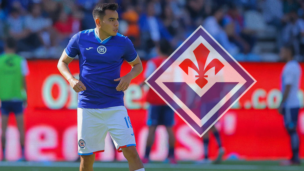 Charly Rodríguez de Cruz Azul es buscado por la Fiorentina