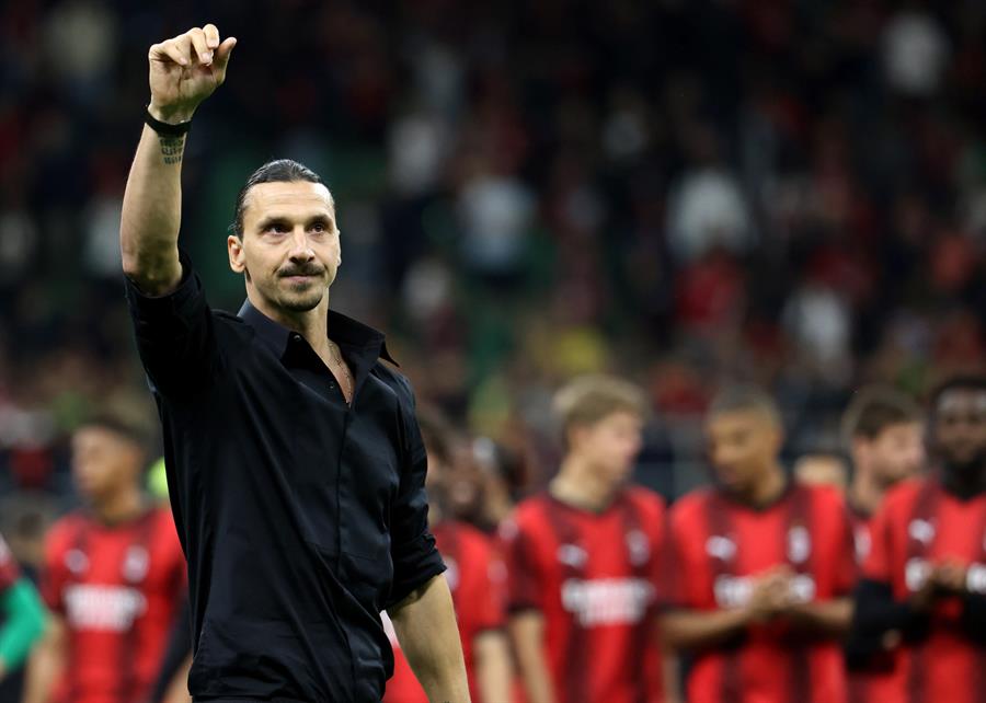 Zlatan Ibrahimovic dice adiós al AC Milán