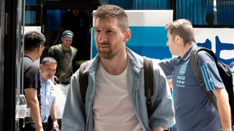 Messi fue detenido al llegar a China por esta razón