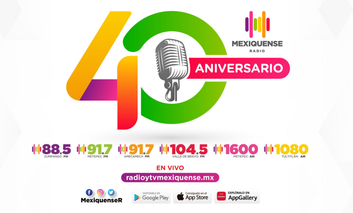 Molotov, Los Ángeles Azules y más gratis ¡Aniversario de Mexiquense Radio!