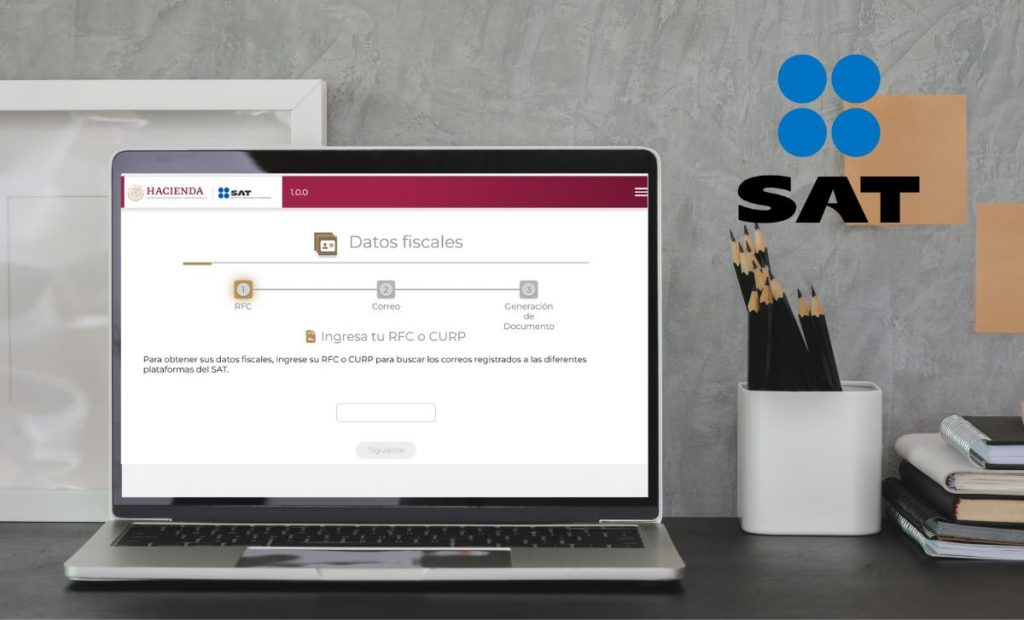 Página web del SAT.