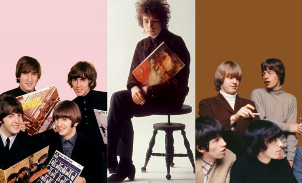 The Beatles, Bob Dylan y más