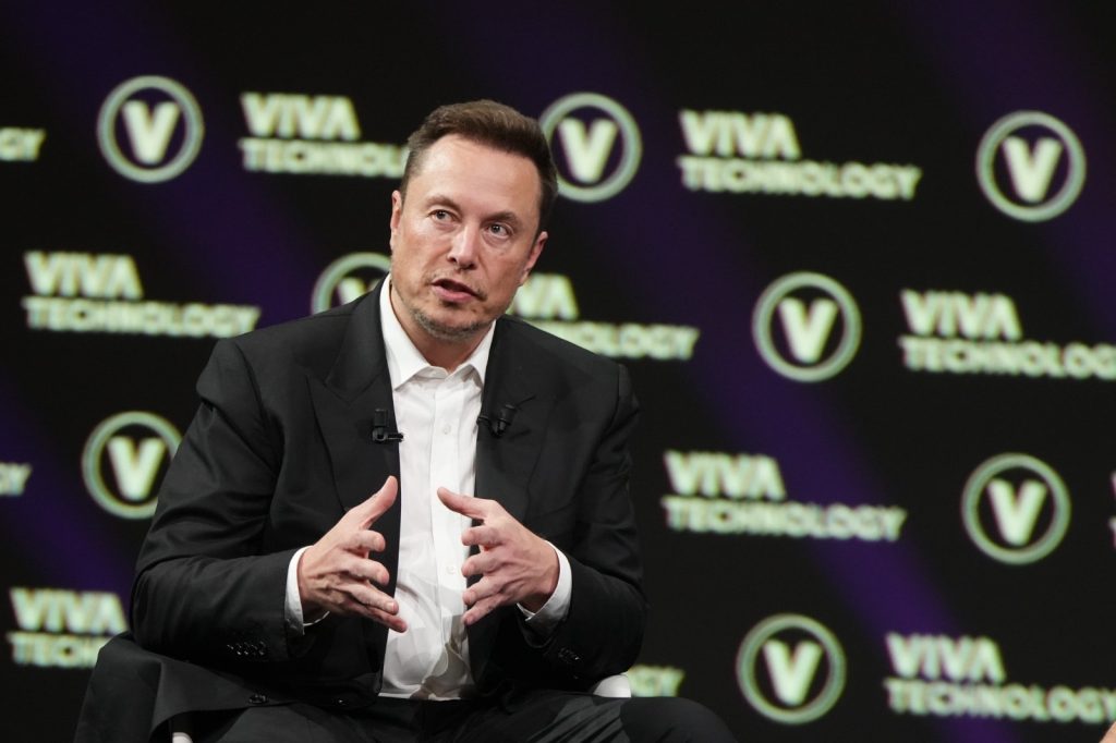 Elon Musk en Viva Technology