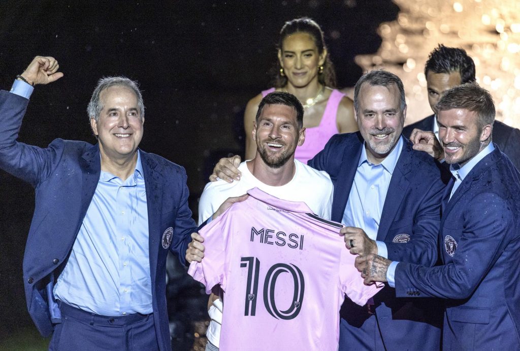 Messi es presentado con Inter Miami