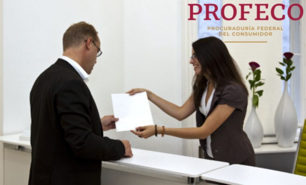 Persona presenta denuncia ante Profeco