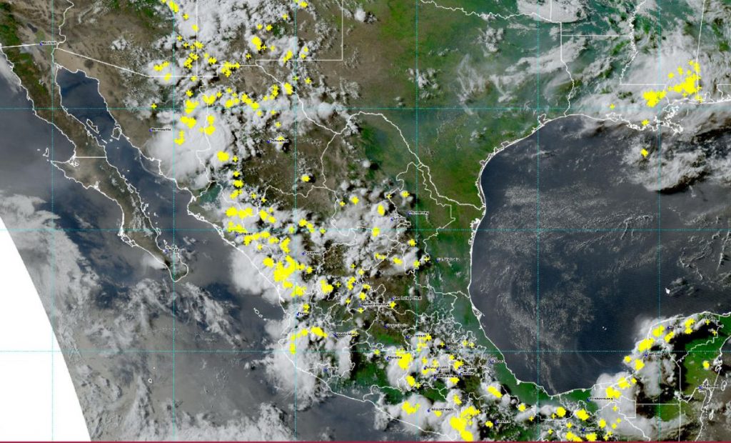 Imagen satelital de la Conagua