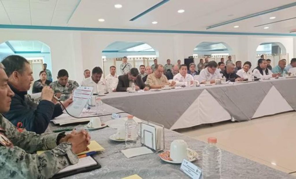 Reunión de transportistas y autoridades