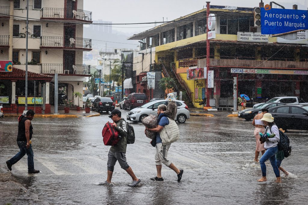 Imagen de lluvias en México