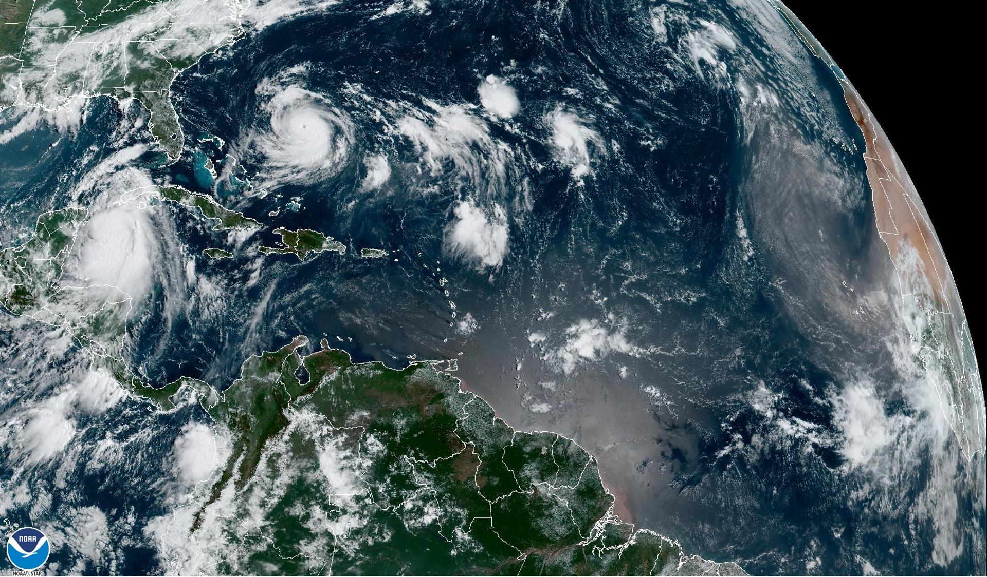 Tormenta Idalia causará lluvias y posibles trombas marinas en el Caribe mexicano