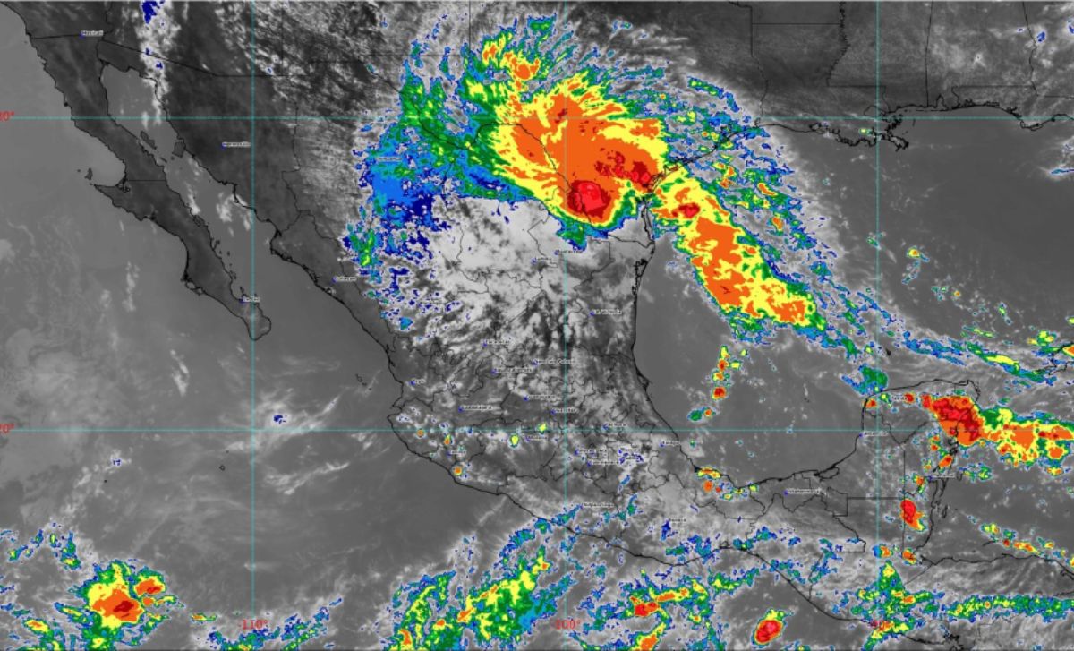 Tormenta tropical Harold amenaza México, esta es su trayectoria por el país