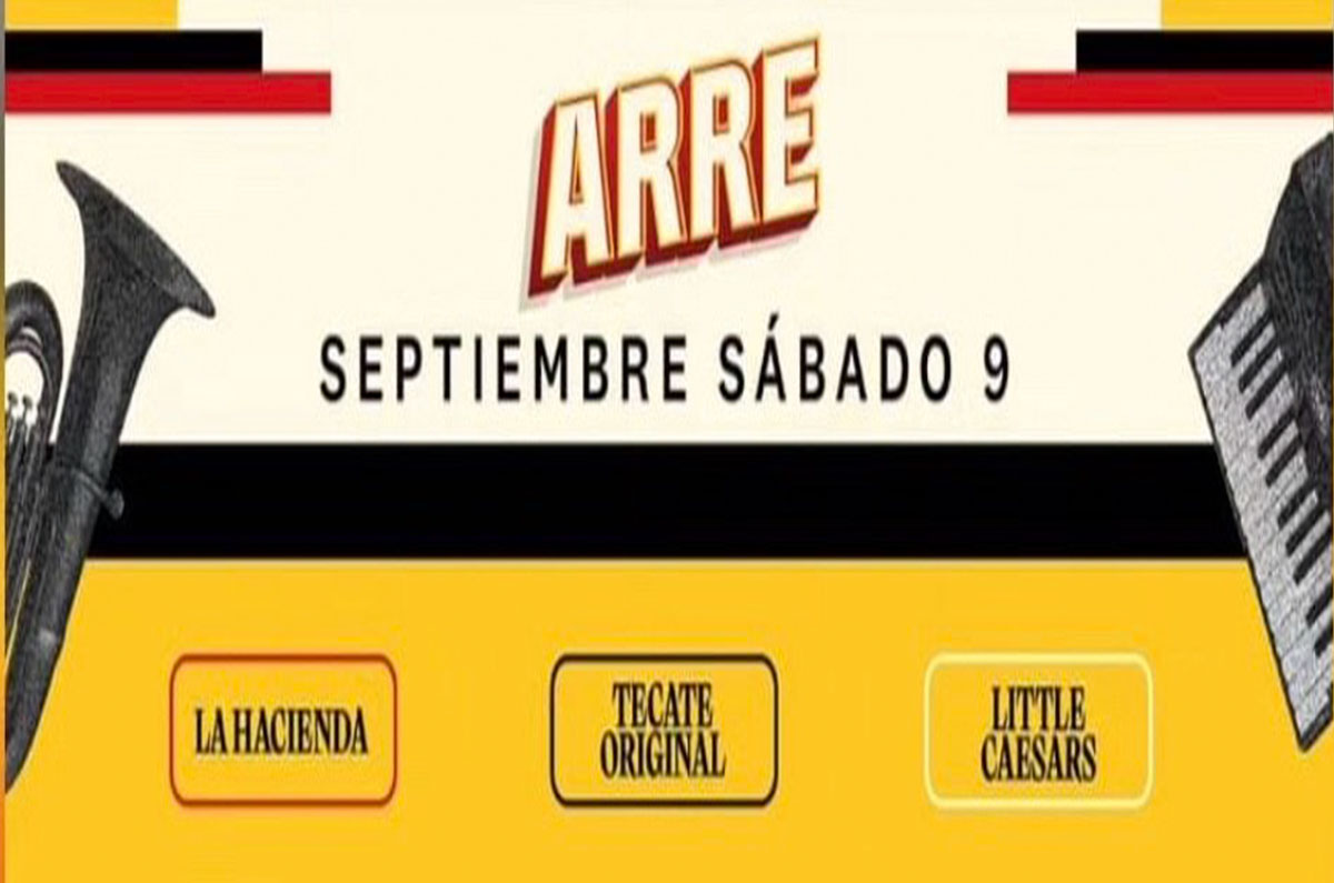 Festival Arre: Horario, bandas y artistas del Sábado 9 de septiembre de 2023