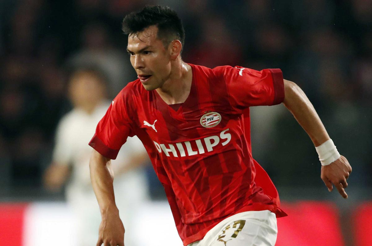 Cuatro años después, Chucky Lozano vuelve a anotar gol con PSV