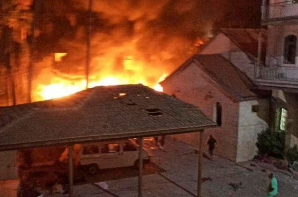 Bombardeo a hospital de Gaza