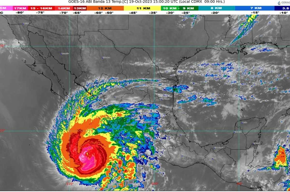 Huracán Norma se fortalece a categoría 4, amenaza estos estados de México