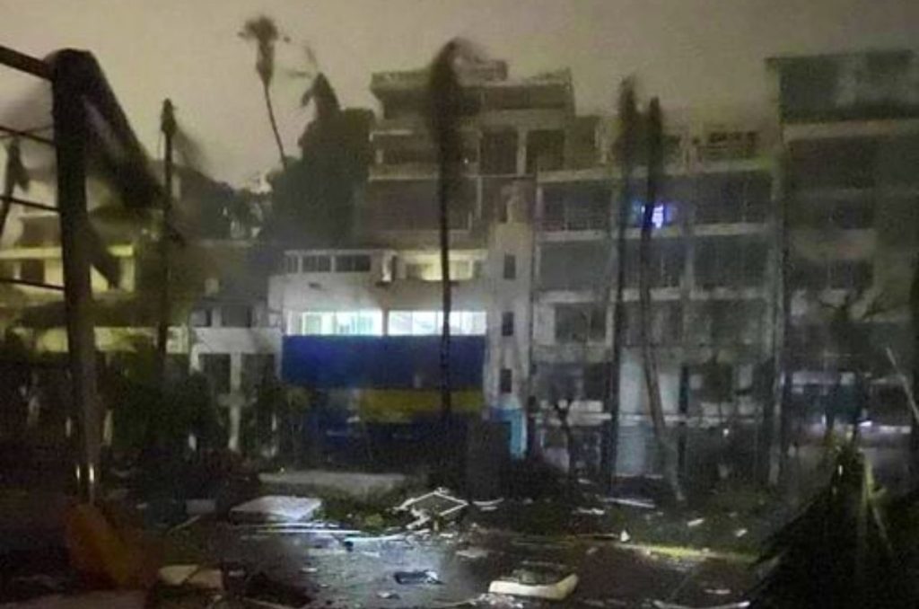 Huracán Otis en México