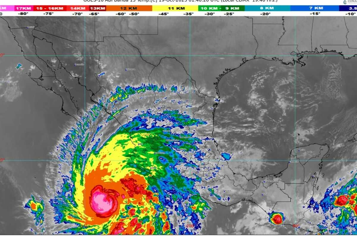 Norma se intensifica a huracán en Pacífico mexicano, provoca lluvias en estos estados